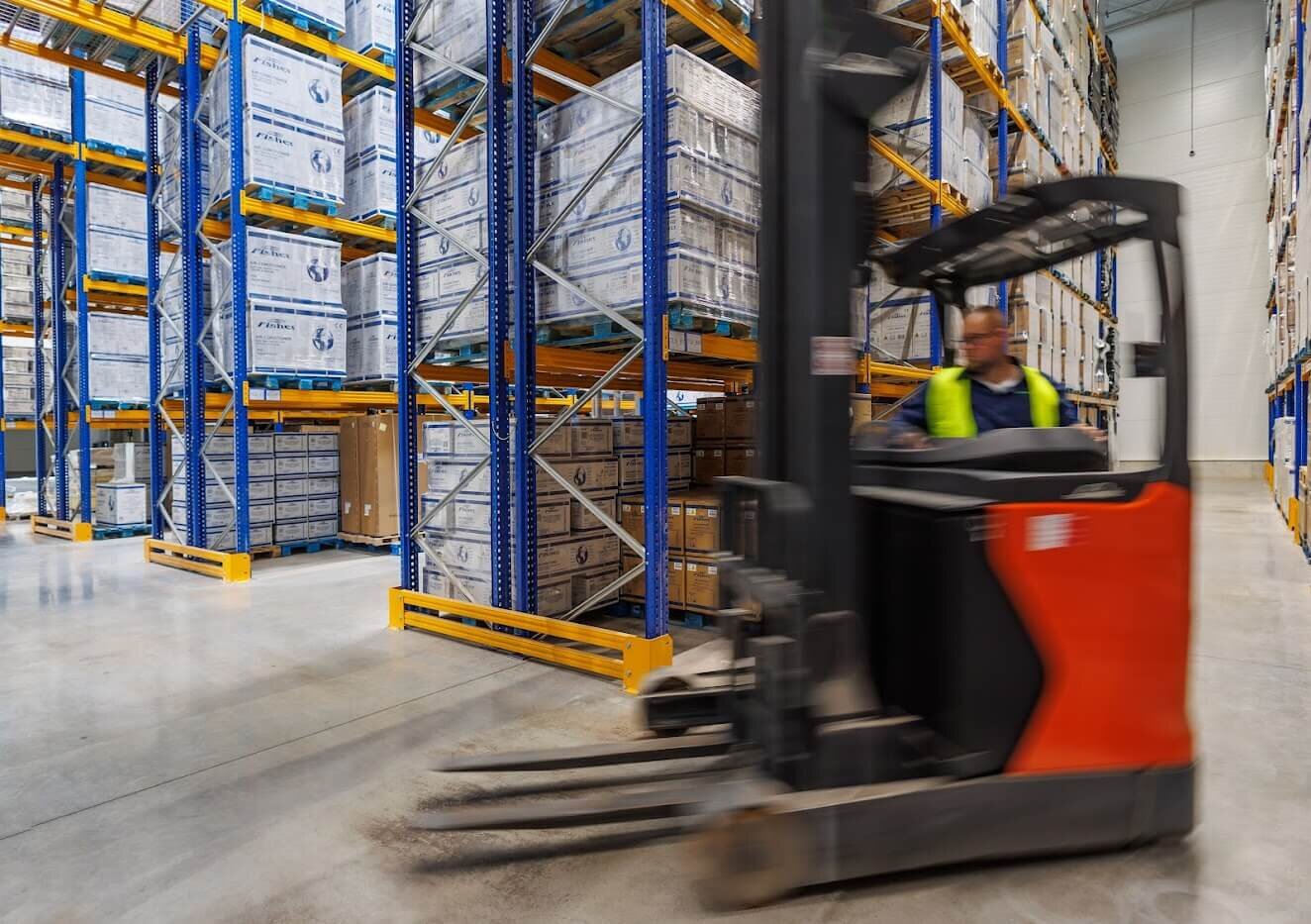 Goods handling, picking, labelling, packaging, boxing